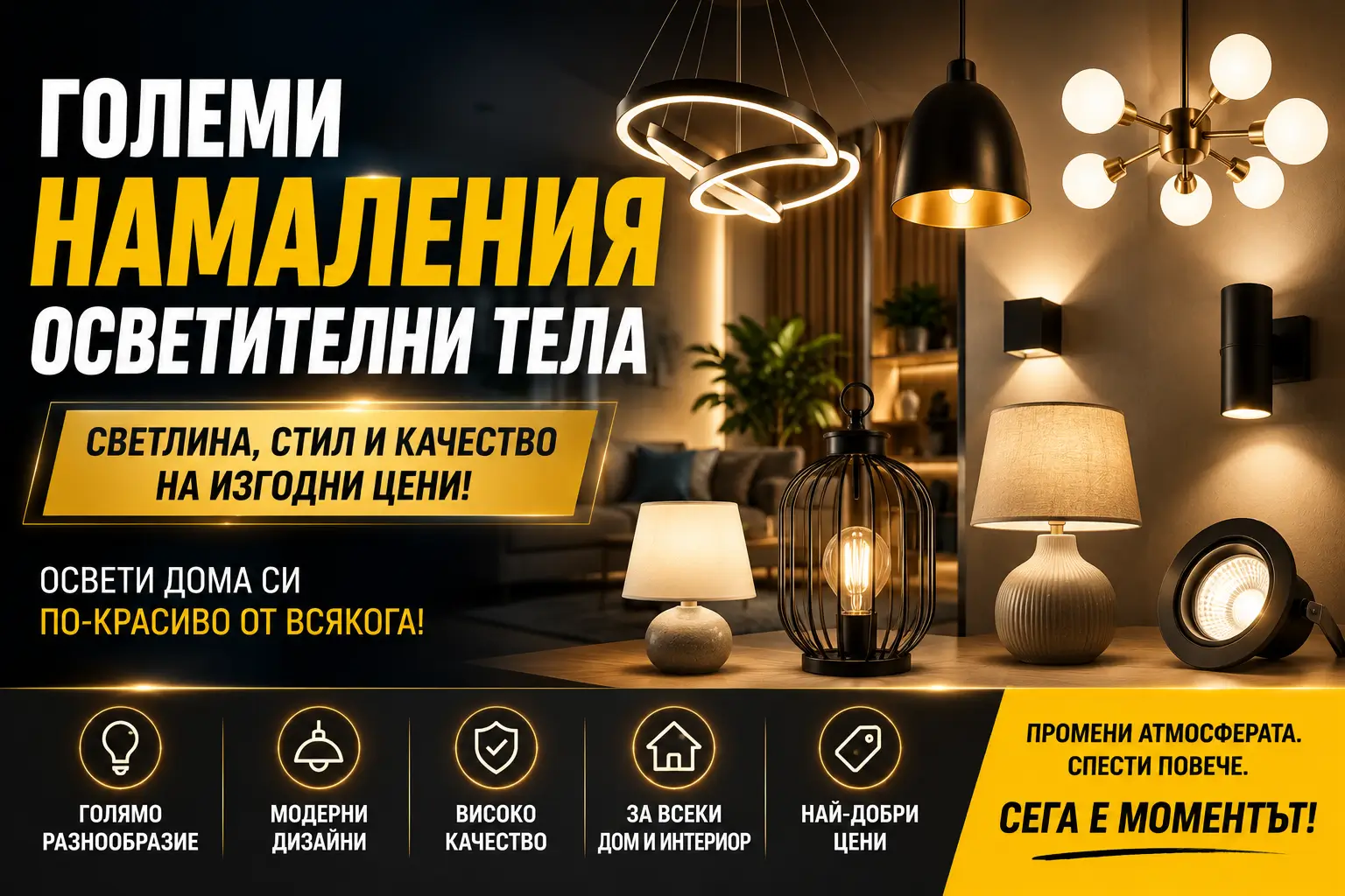 Големи Летни на Намаления Осветителни Тела