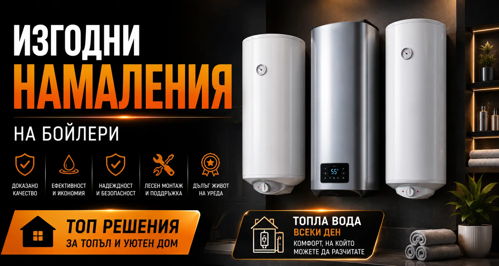 Изгодни Летни Намаления на Бойлери