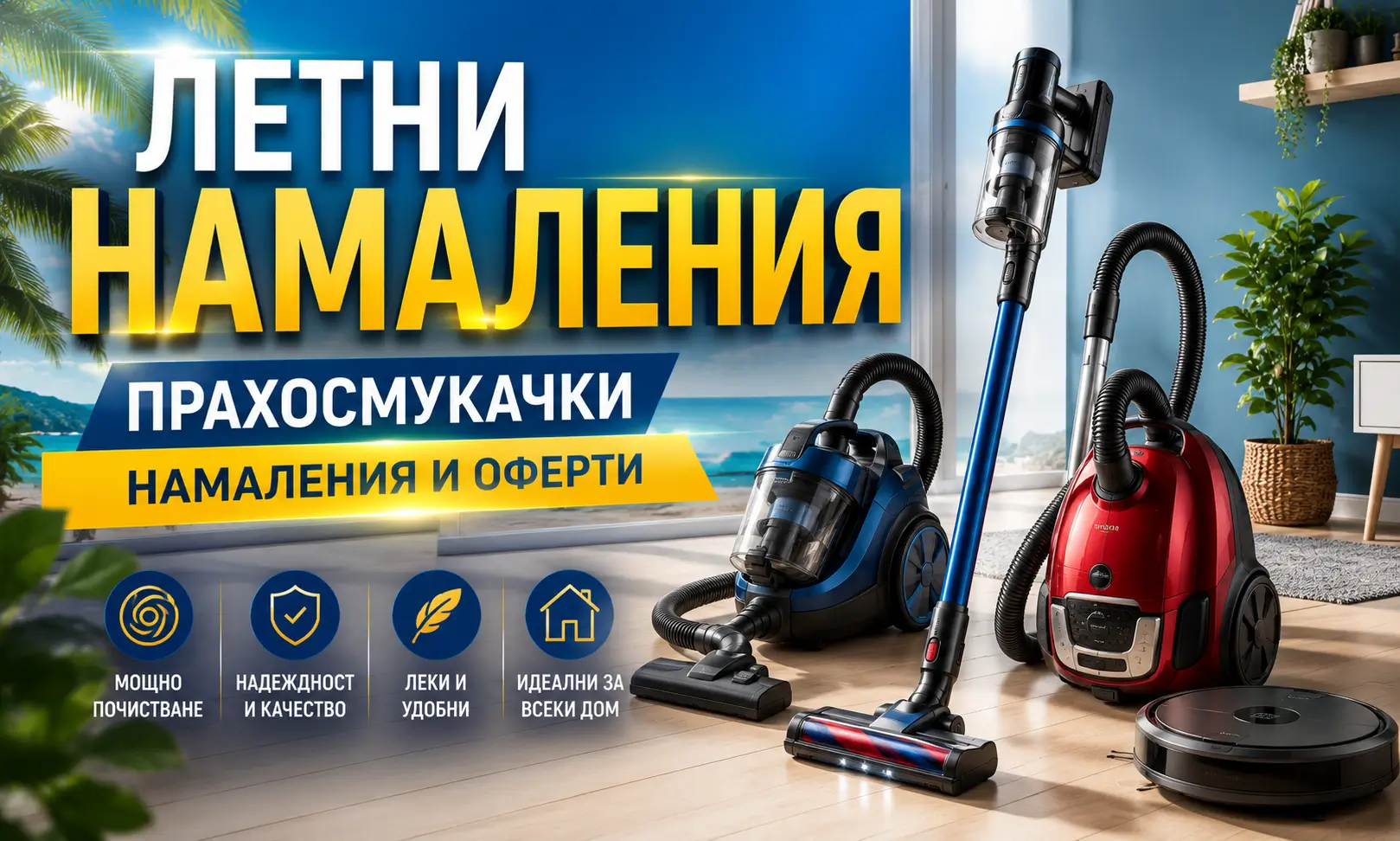 Летни Намаления Прахосмукачки