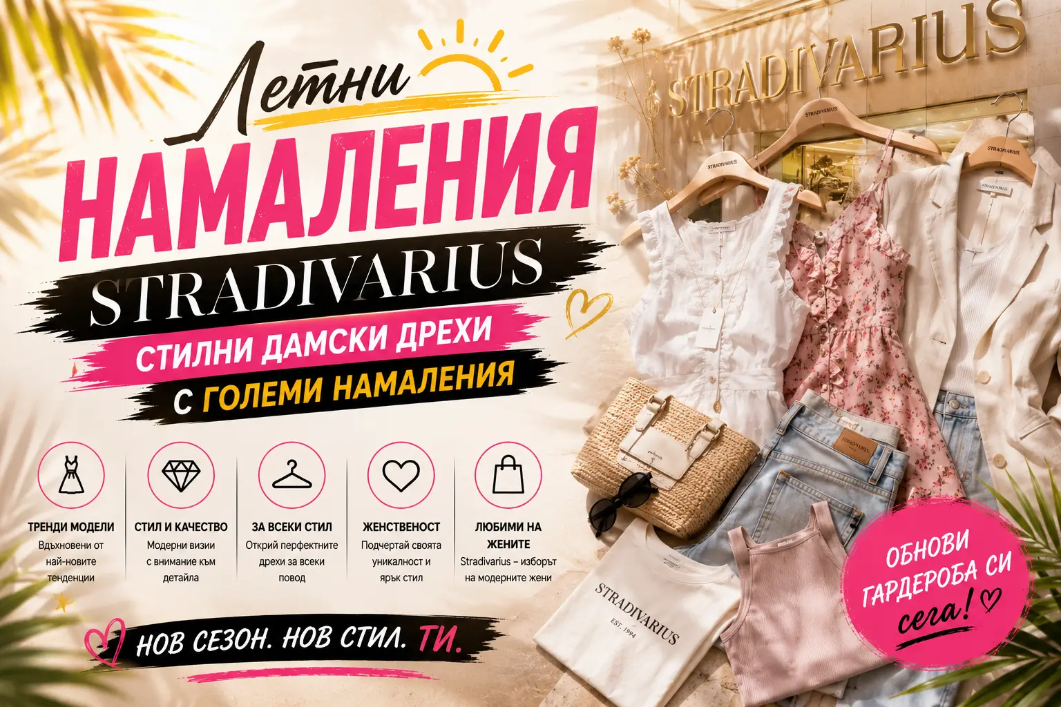Летни Намаления Страдивариус