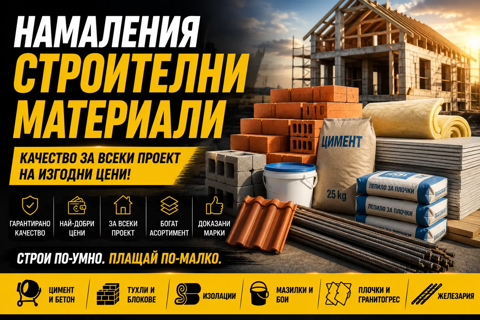 Летни Намаления Строителни Материали