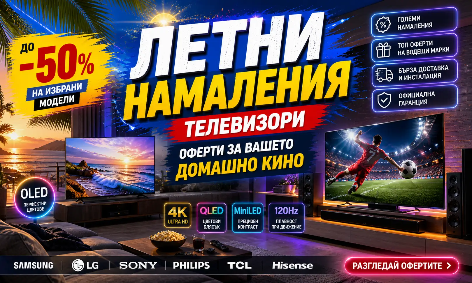 Летни Намаления Телевизори