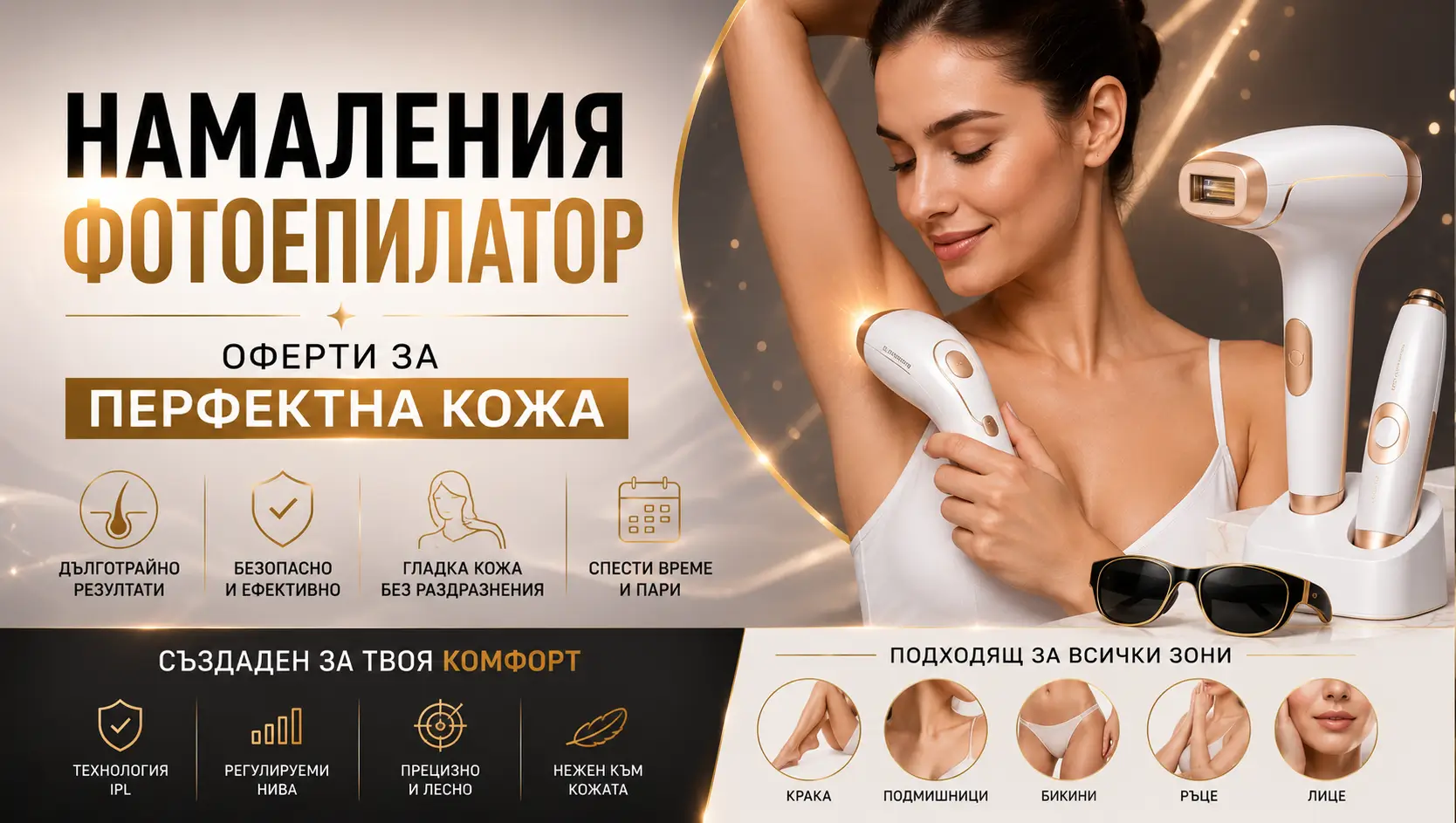 Летни Намаления Фотоепилатор