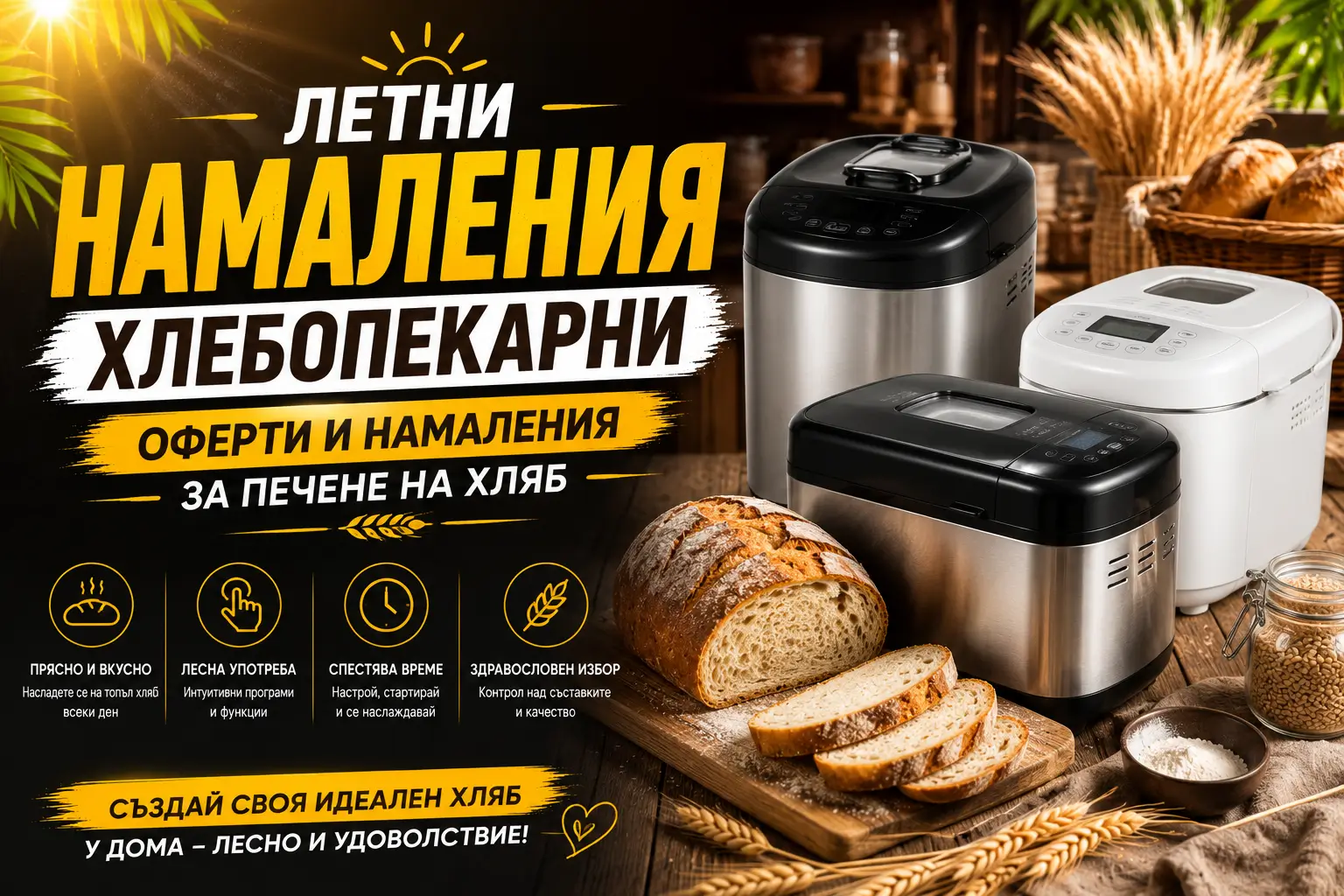 Летни Намаления Хлебопекарни