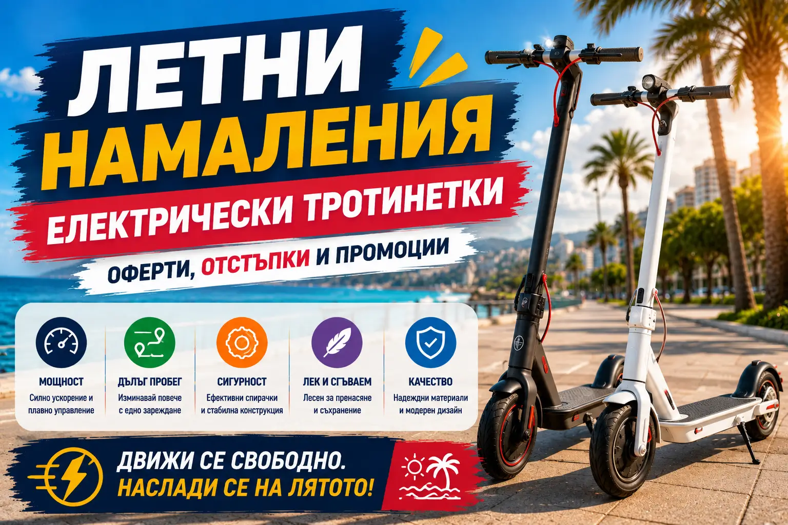 Летни Намаления Електрически Тротинетки
