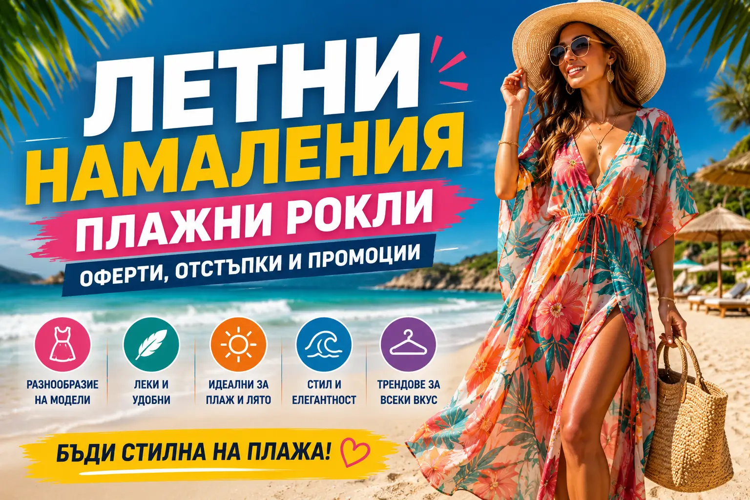Летни Намаления Плажни Рокли