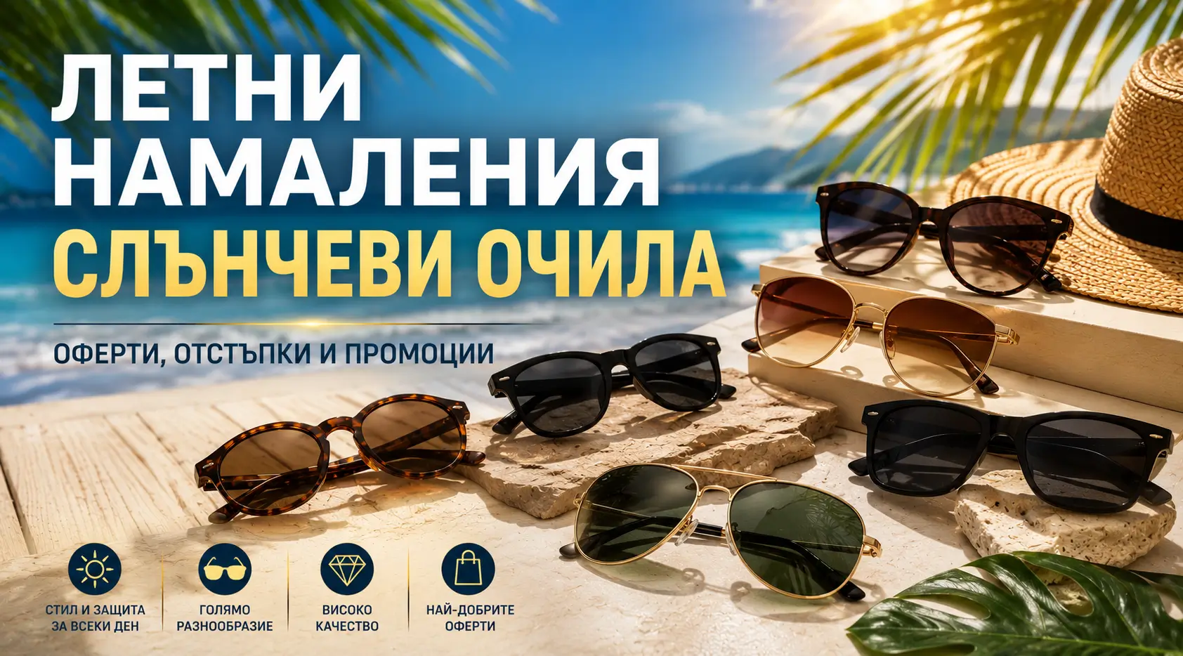 Летни Намаления Слънчеви Очила